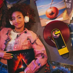 Audio-Technica Sound Burger Portable Turntable AT-SB727-YL