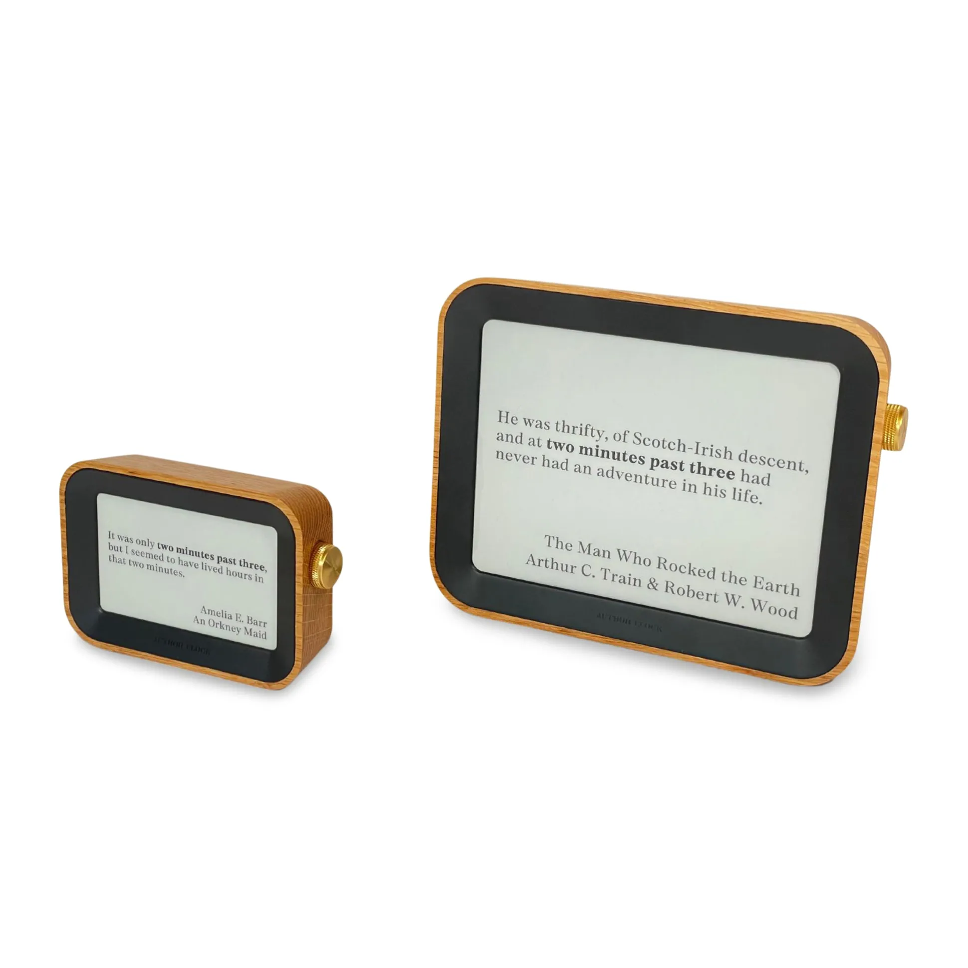 Author Clock - Small