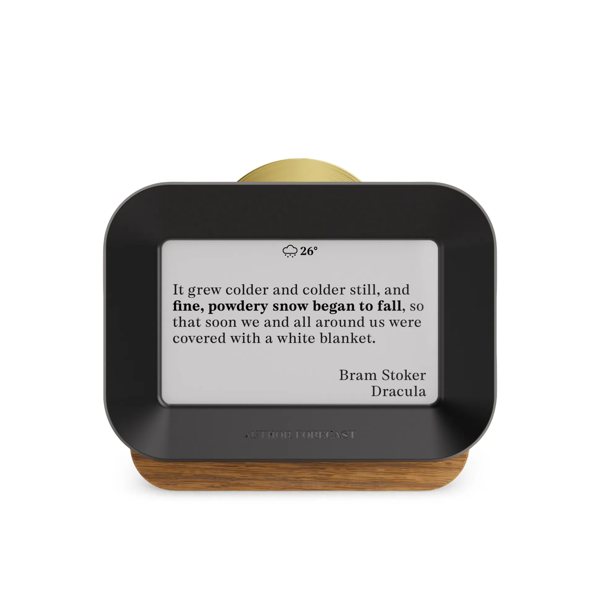 Author Forecast Digital Weathervane - Small