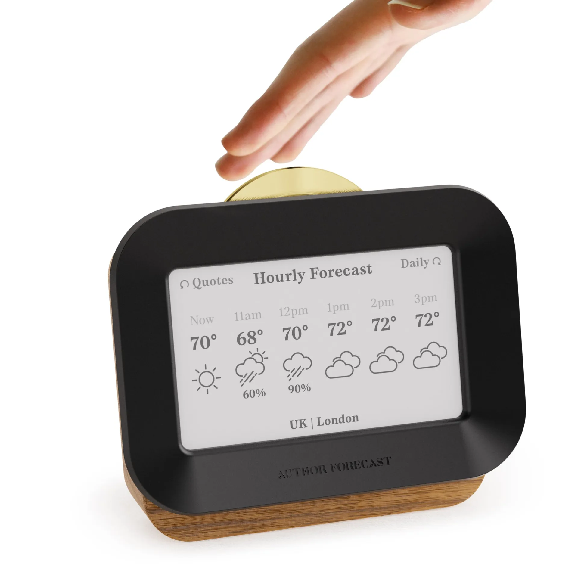 Author Forecast Digital Weathervane - Small