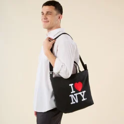 Baggu I (Heart) NY Recycled Cotton Horizontal Duck Bag