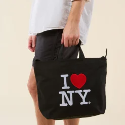 Baggu I (Heart) NY Recycled Cotton Horizontal Duck Bag