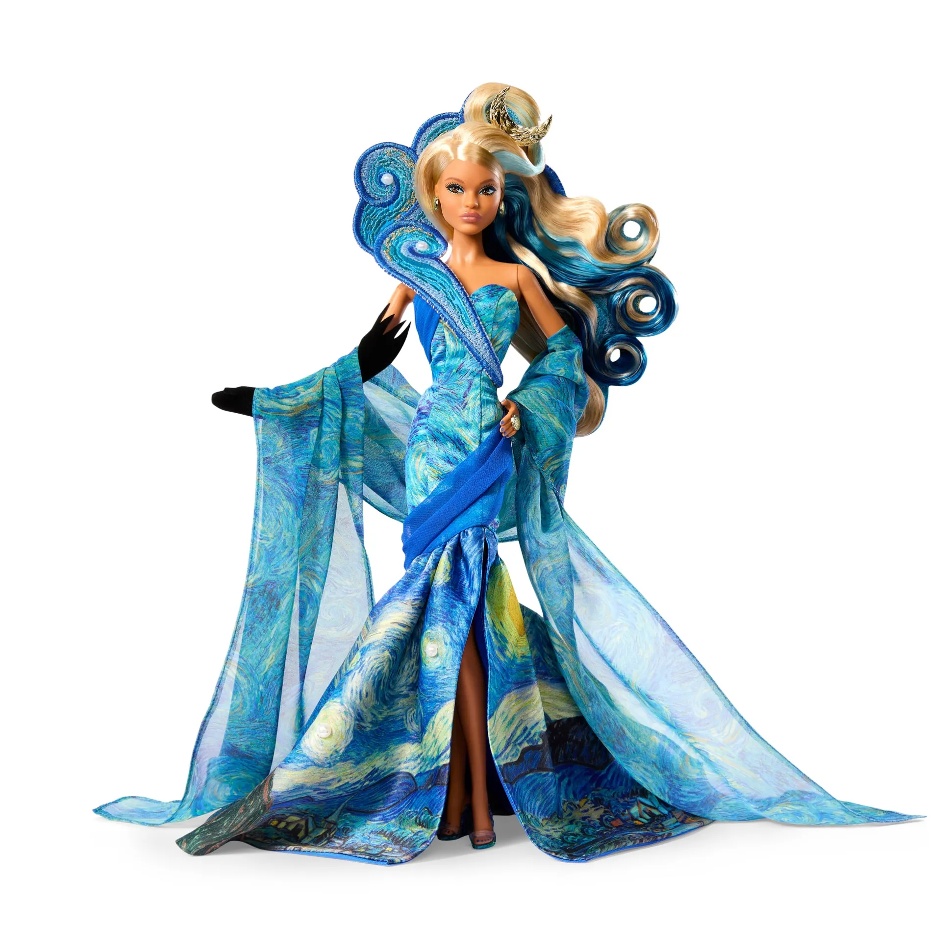 Barbie x MoMA Vincent van Gogh The Starry Night Collectible Doll