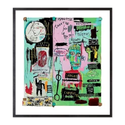 Basquiat: In Italian Framed Print