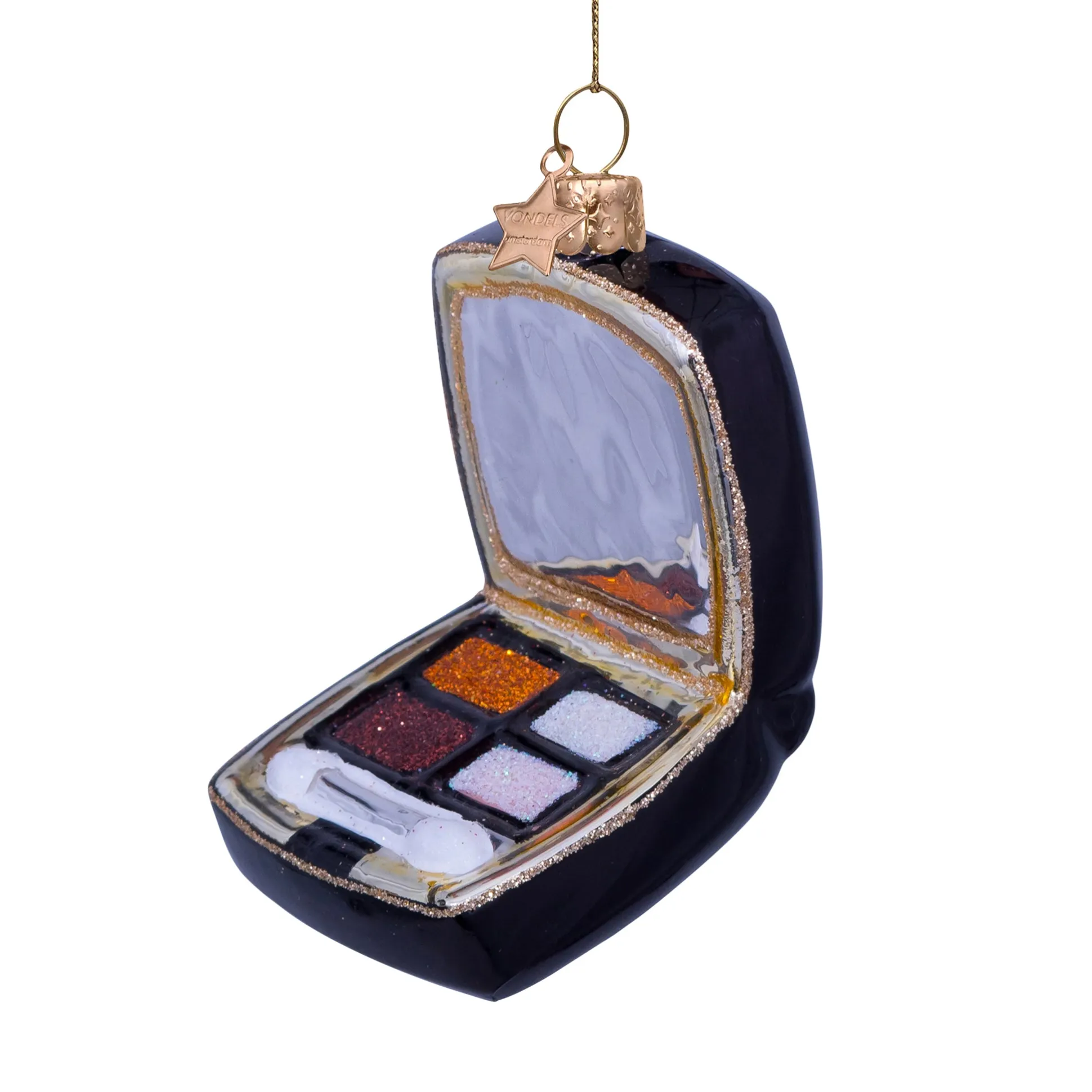 Beauty Counter Glass Holiday Ornament - Eye Pallet