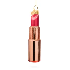 Beauty Counter Glass Holiday Ornament - Lipstick