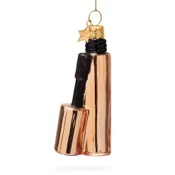 Beauty Counter Glass Holiday Ornament - Mascara