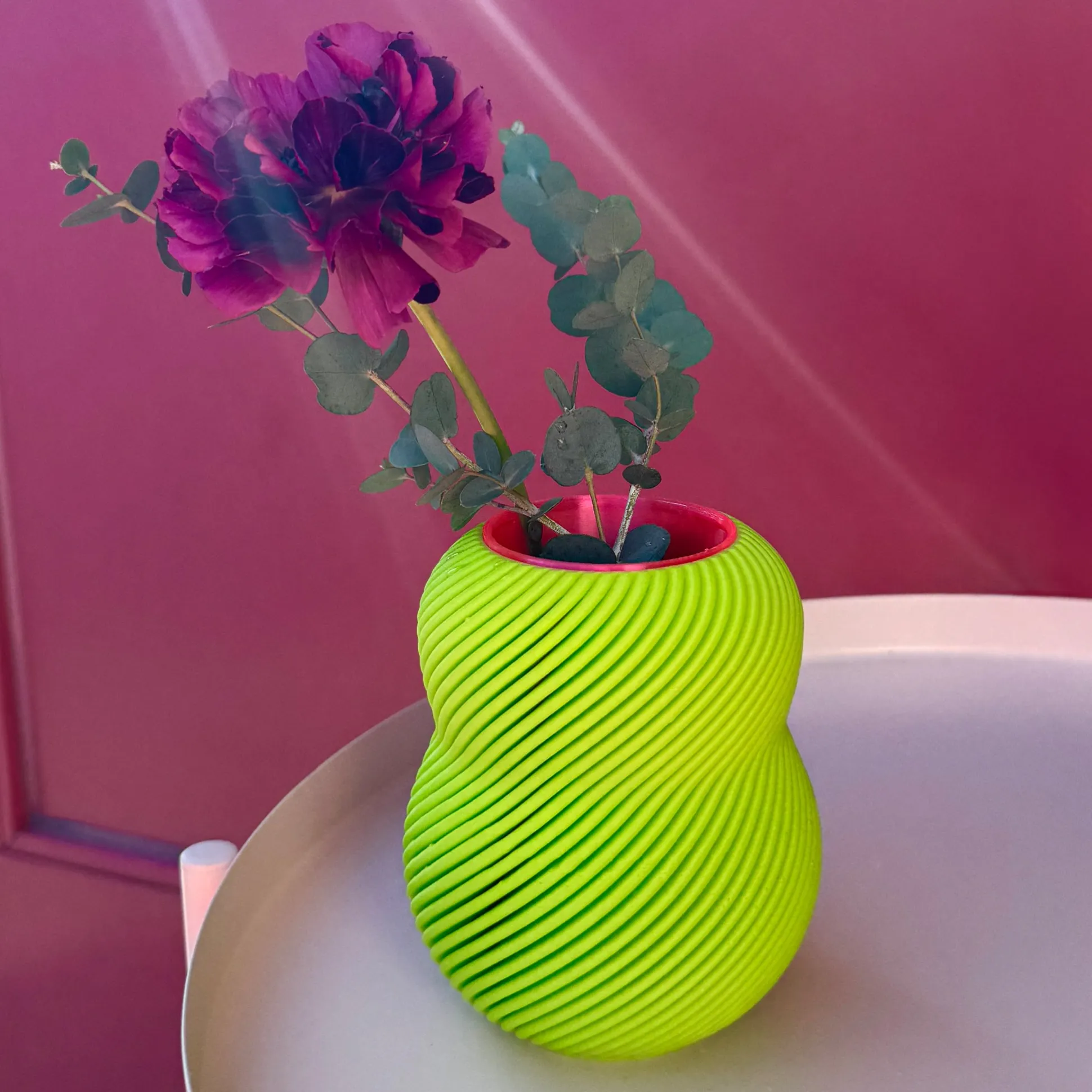 Bloom 3D-Printed Vase