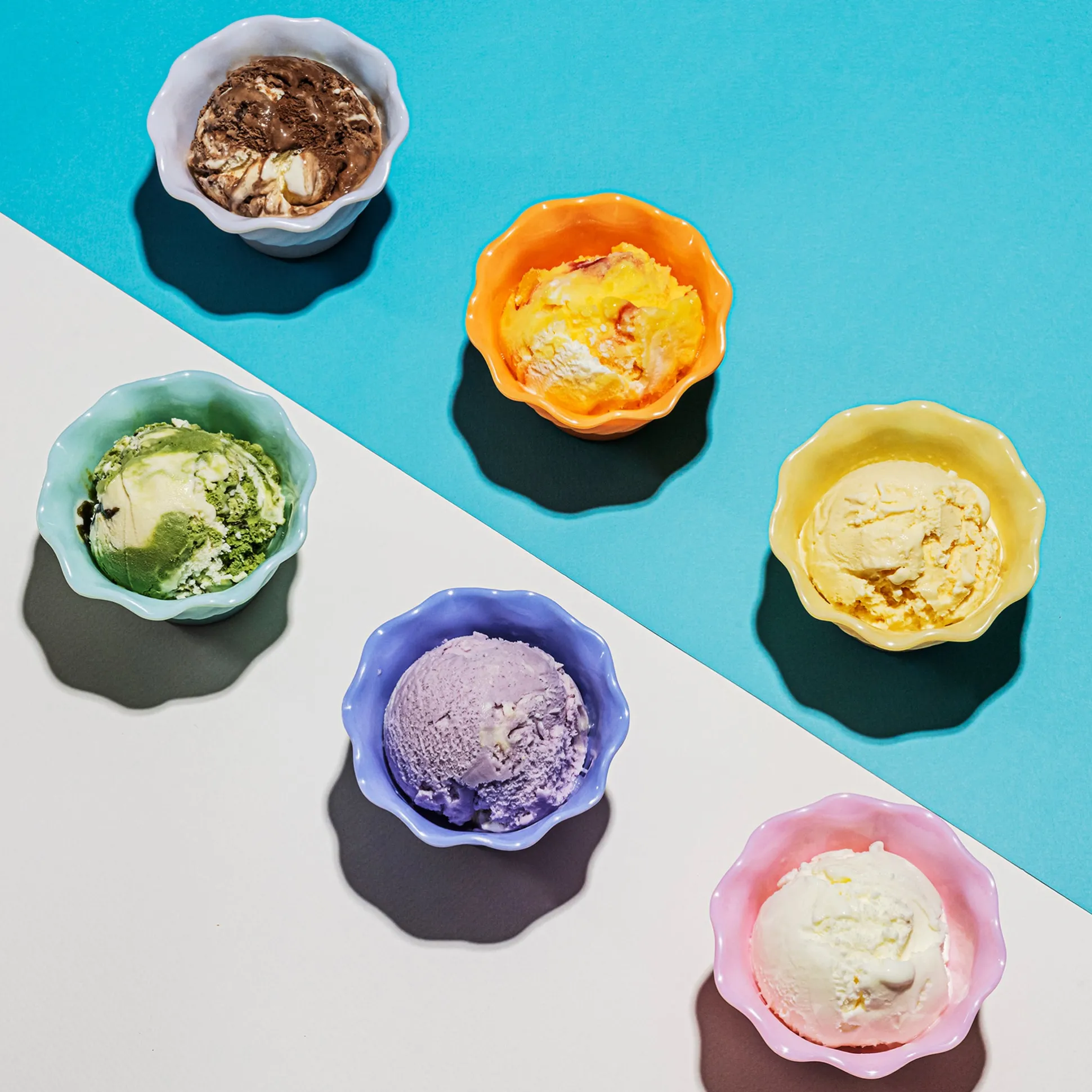 Bloom Ice Cream Bowls - Set of 6