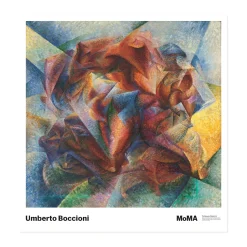Boccioni: Dynamism of a Soccer Player Poster