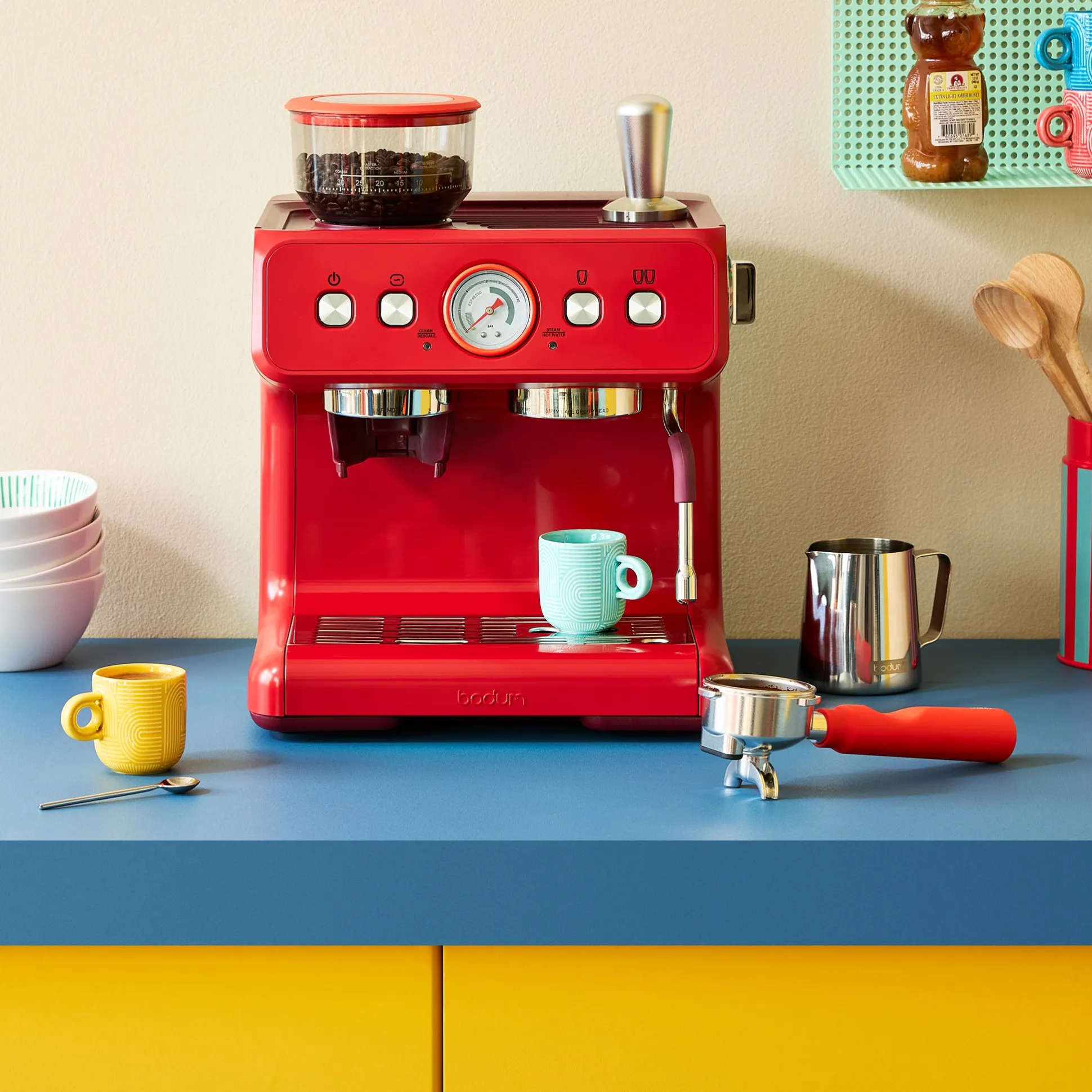 Bodum Espresso Machine with Bean Grinder