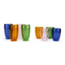Bodum Pavina Double-Wall Glasses - Set of 4 - Large
