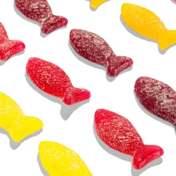 BonBon Gummy Fish Candy - Sour Blackberry
