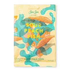 BonBon Gummy Fish Candy - Sour Peach