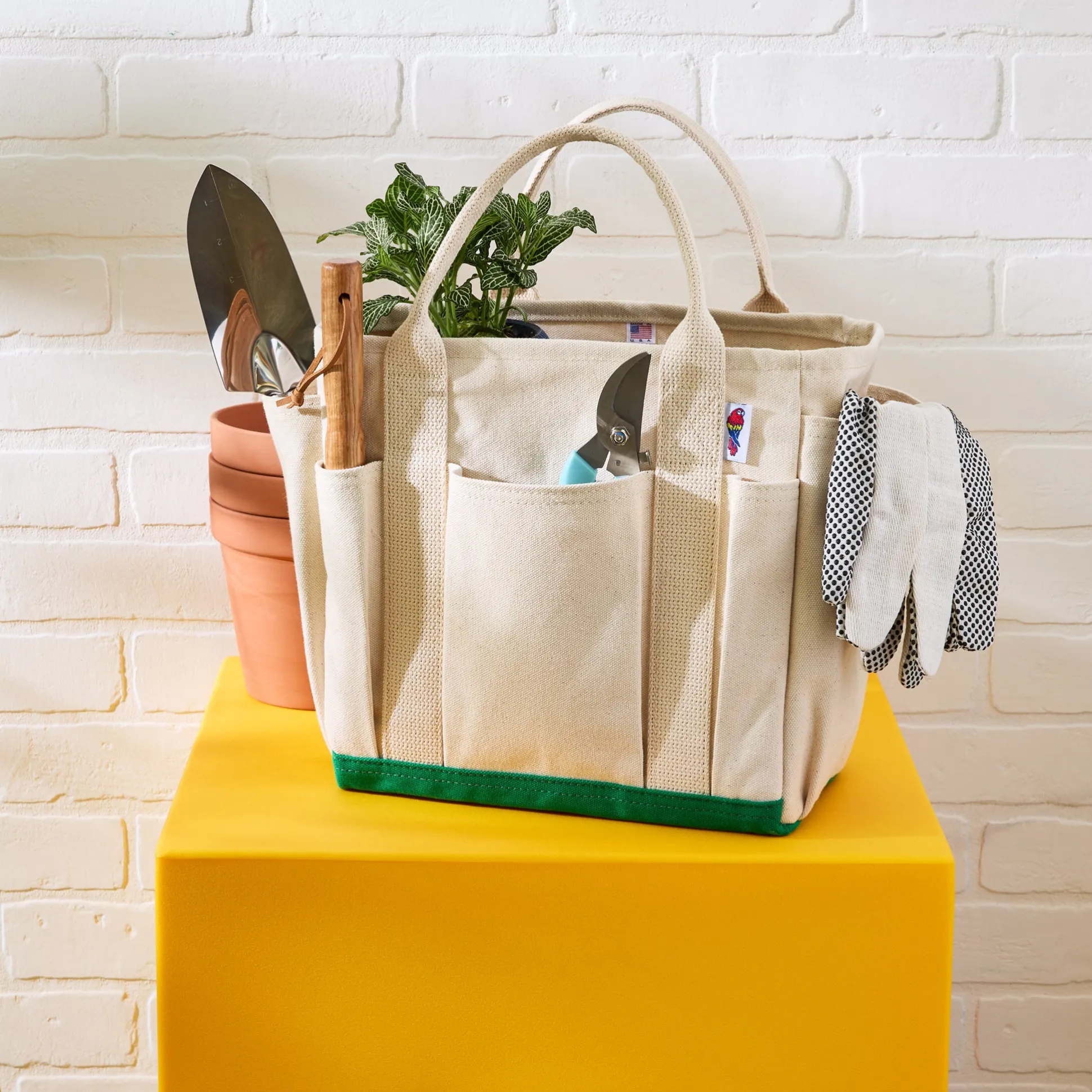Canvas Utility Tote Bag