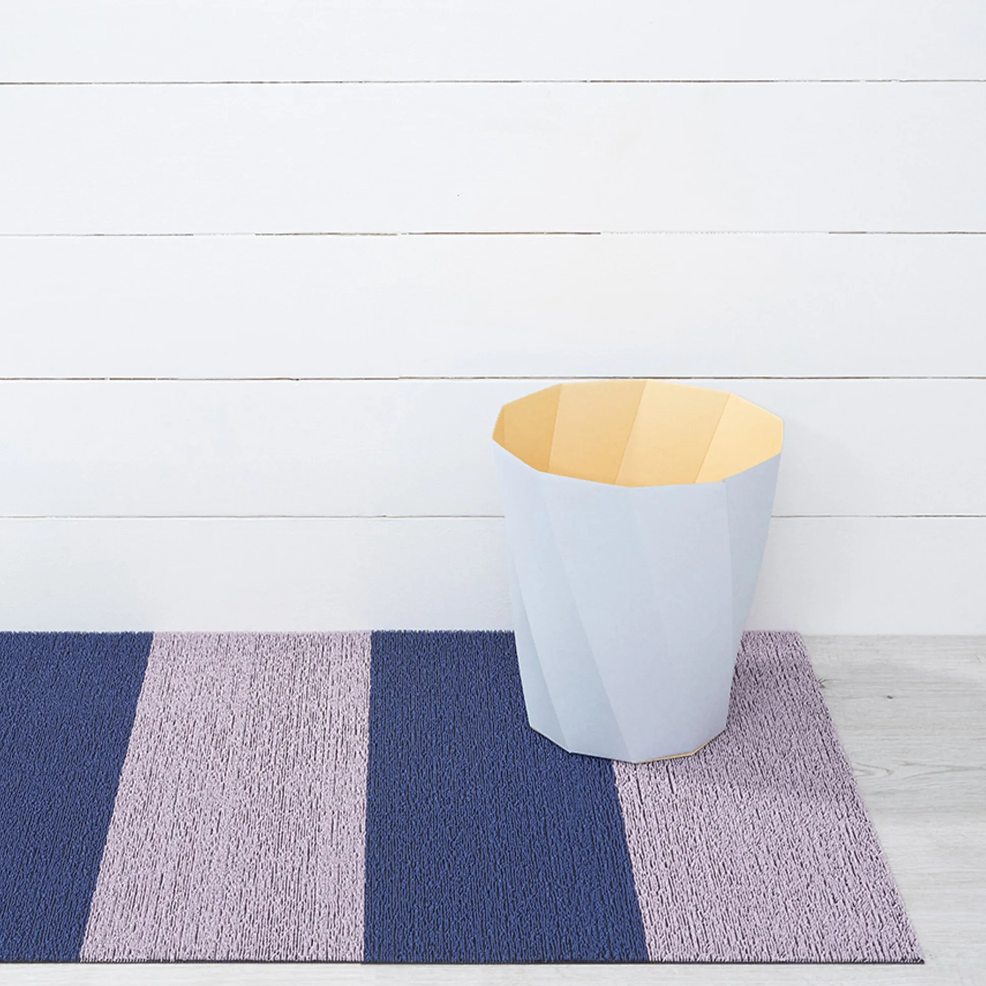 Chilewich Duo Stripe Shag Mat
