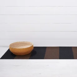 Chilewich Duo Stripe Shag Mat