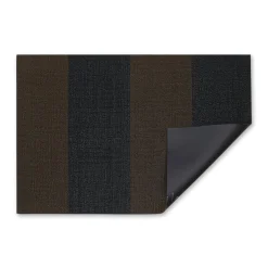 Chilewich Duo Stripe Shag Mat