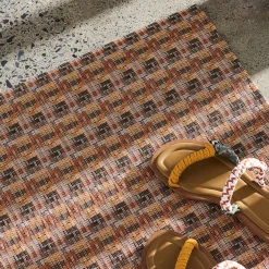 Chilewich Fable Floor Mat in Repurposed Fabric