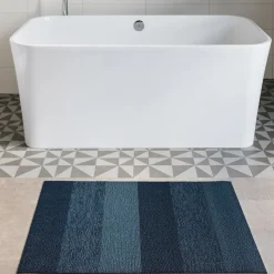 Chilewich Marbled Stripe Shag Floormat