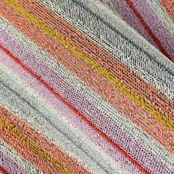 Chilewich Ribbon Stripe Shag Floor Mat