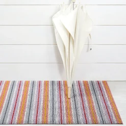 Chilewich Ribbon Stripe Shag Floor Mat