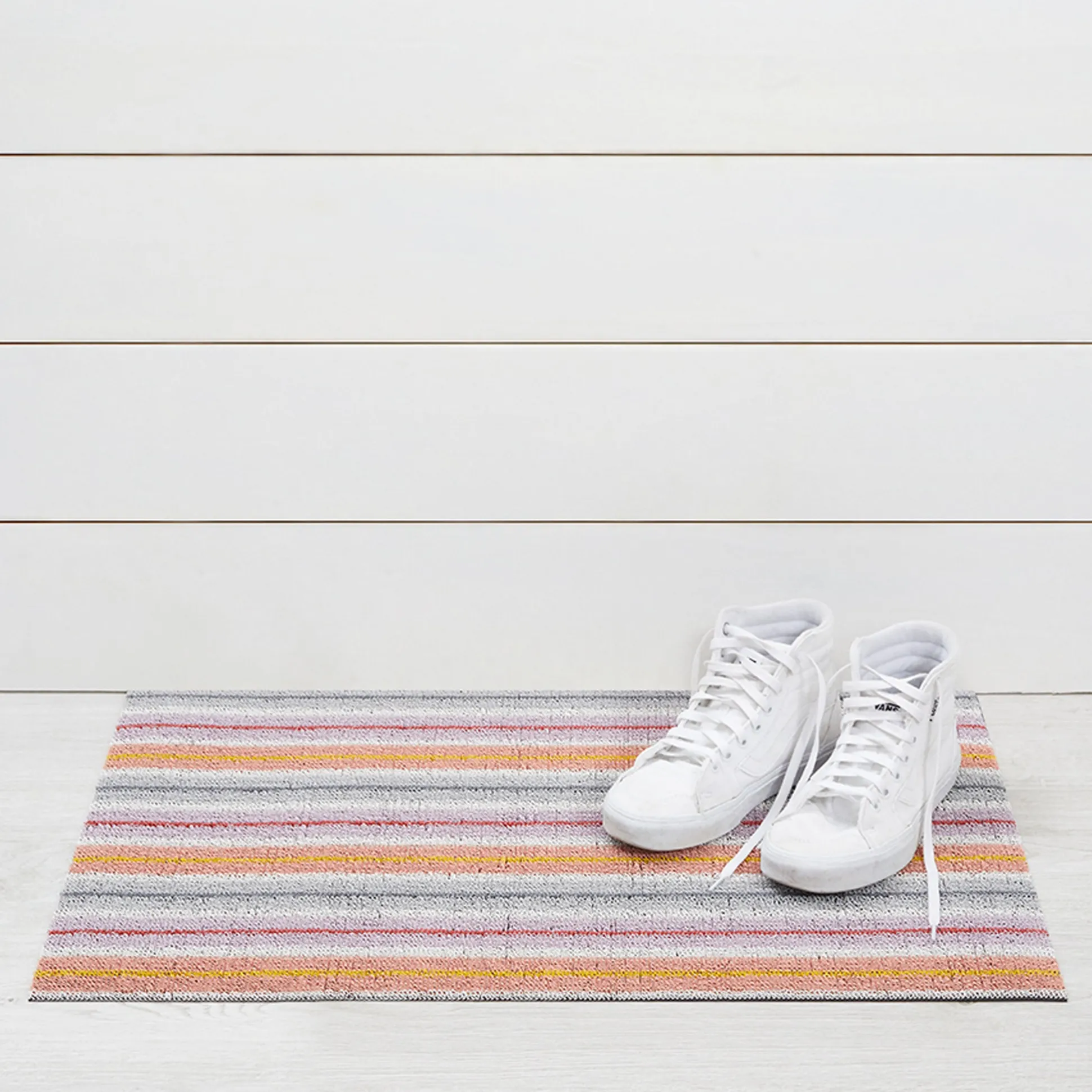 Chilewich Ribbon Stripe Shag Floor Mat