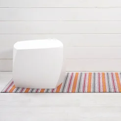 Chilewich Ribbon Stripe Shag Floor Mat