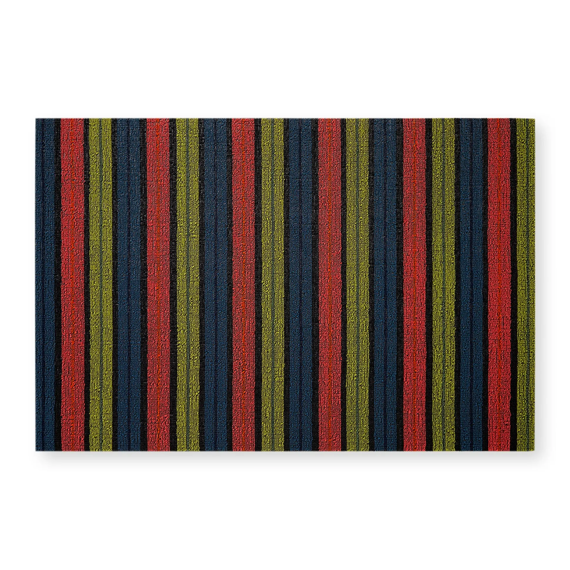 Chilewich Ribbon Stripe Shag Floor Mat