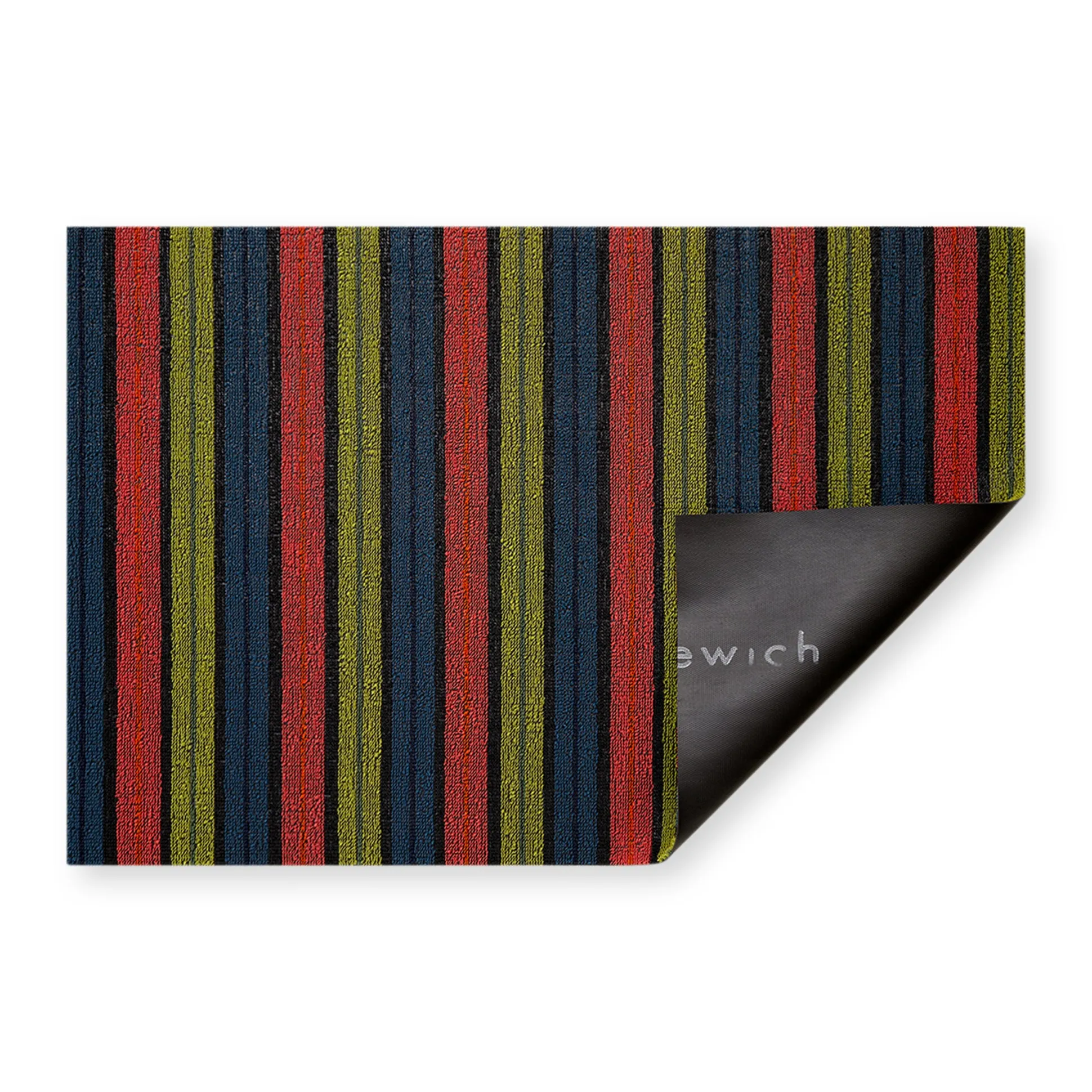 Chilewich Ribbon Stripe Shag Floor Mat