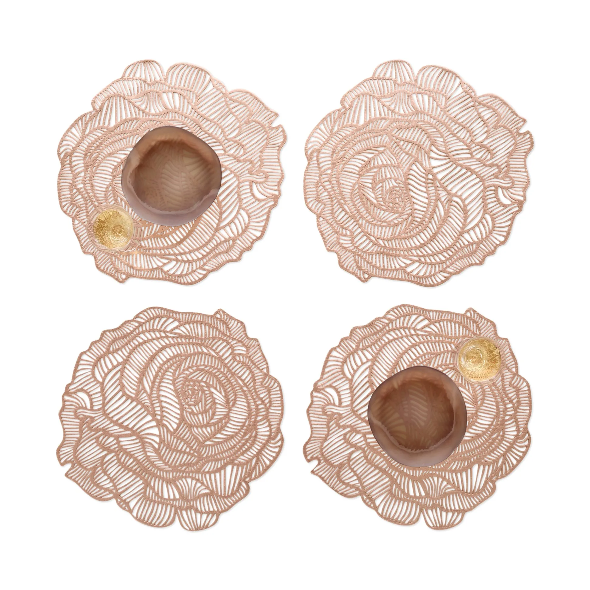 Chilewich Rose Round Placemat
