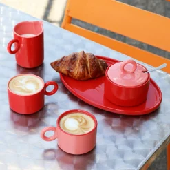 Chiquito Stoneware Coffee Designs - Mug S/2