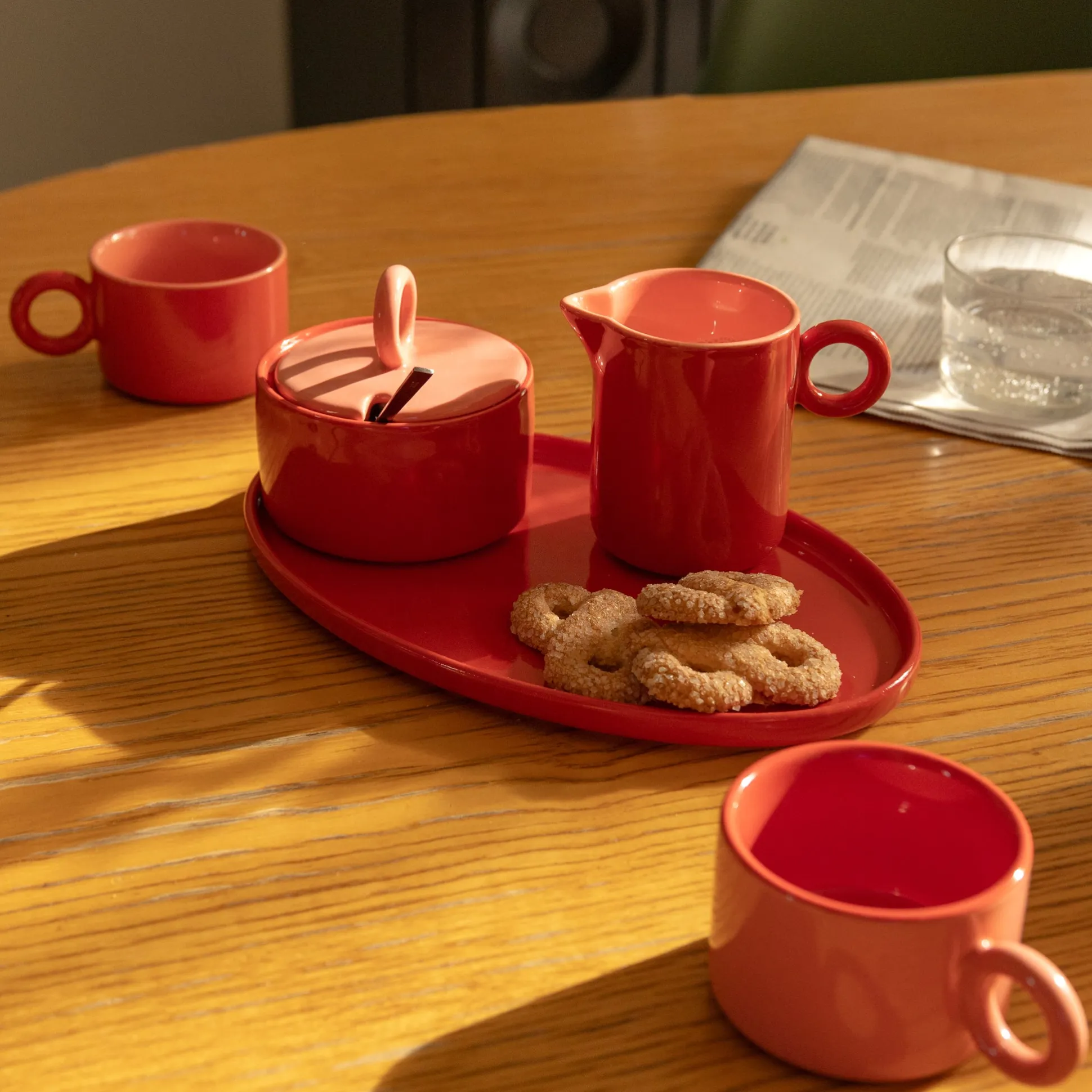 Chiquito Stoneware Coffee Designs - Mug S/2