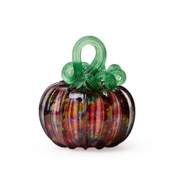 Chroma Glass Ruby Rainbow Pumpkin Object