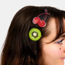Chunks Fruit Salad Hair Clips - Set of 3
