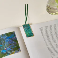 Claude Monet Agapanthus Metal Bookmark