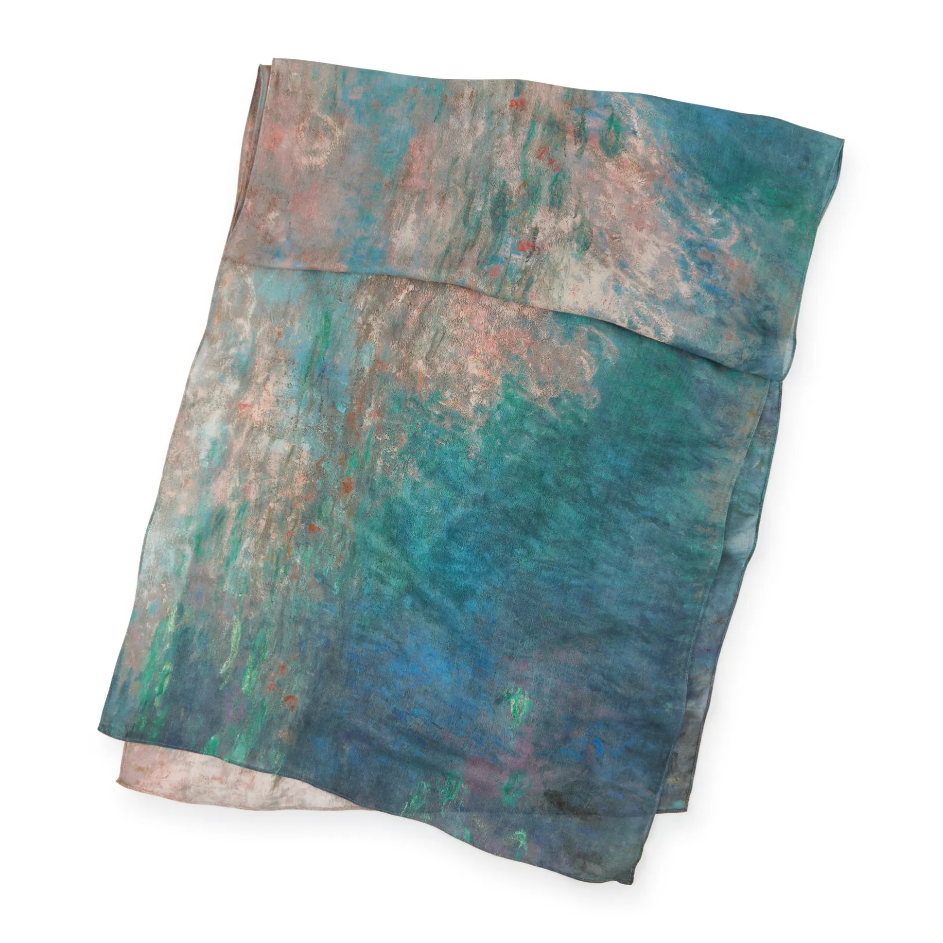 Claude Monet Water Lilies Scarf