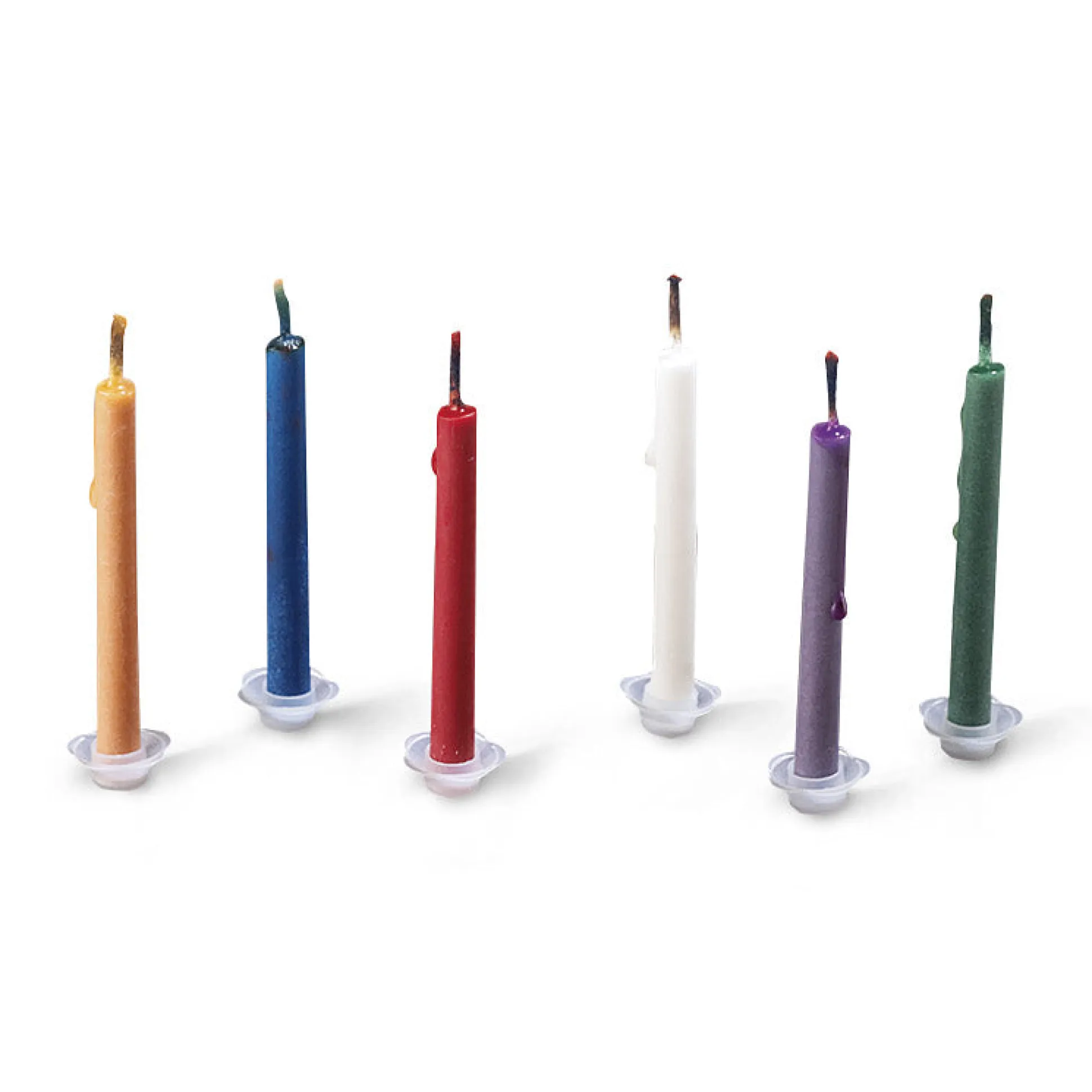 Colored Flame Birthday Candles