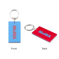 Colorful MoMA Acrylic Keychain