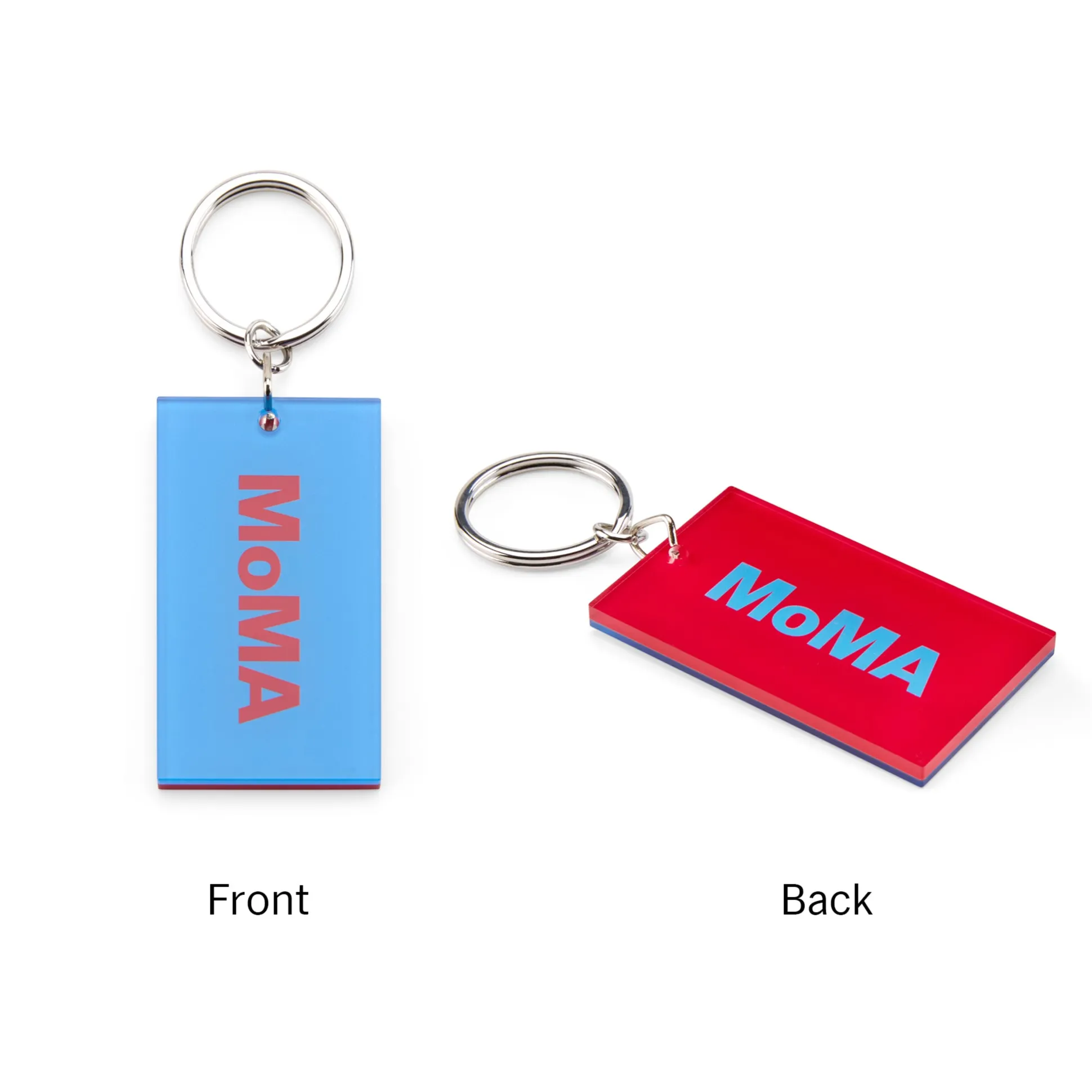 Colorful MoMA Acrylic Keychain