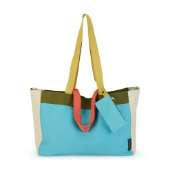 Colorful Oversized Cotton Canvas Tote Bag