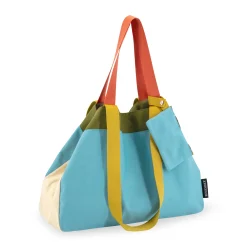 Colorful Oversized Cotton Canvas Tote Bag
