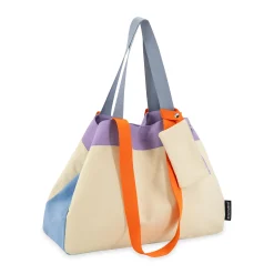 Colorful Oversized Cotton Canvas Tote Bag