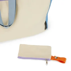 Colorful Oversized Cotton Canvas Tote Bag