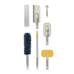 Compact Broom Deep Cleaning Set