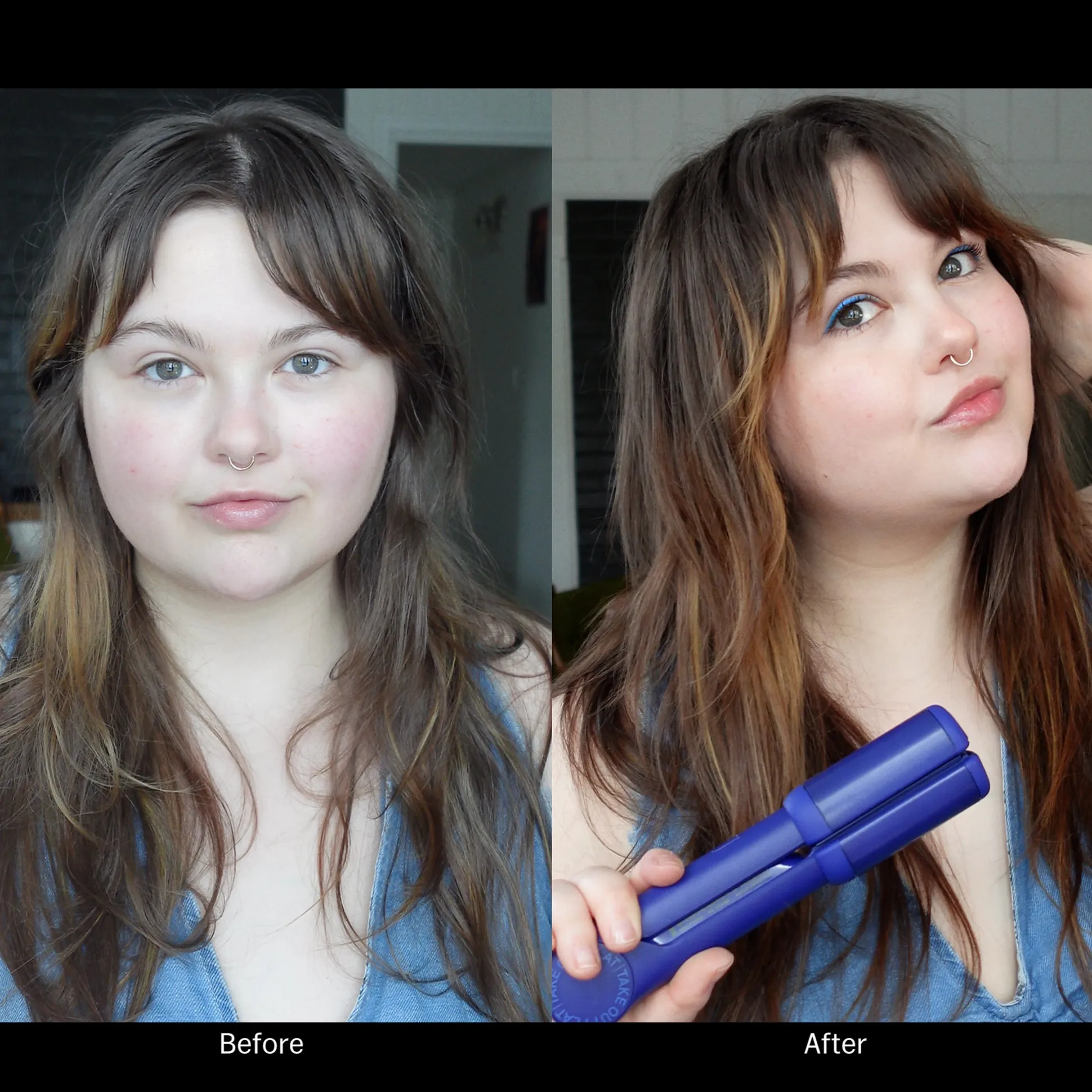 Compact Ceramic Hair Styling Tool