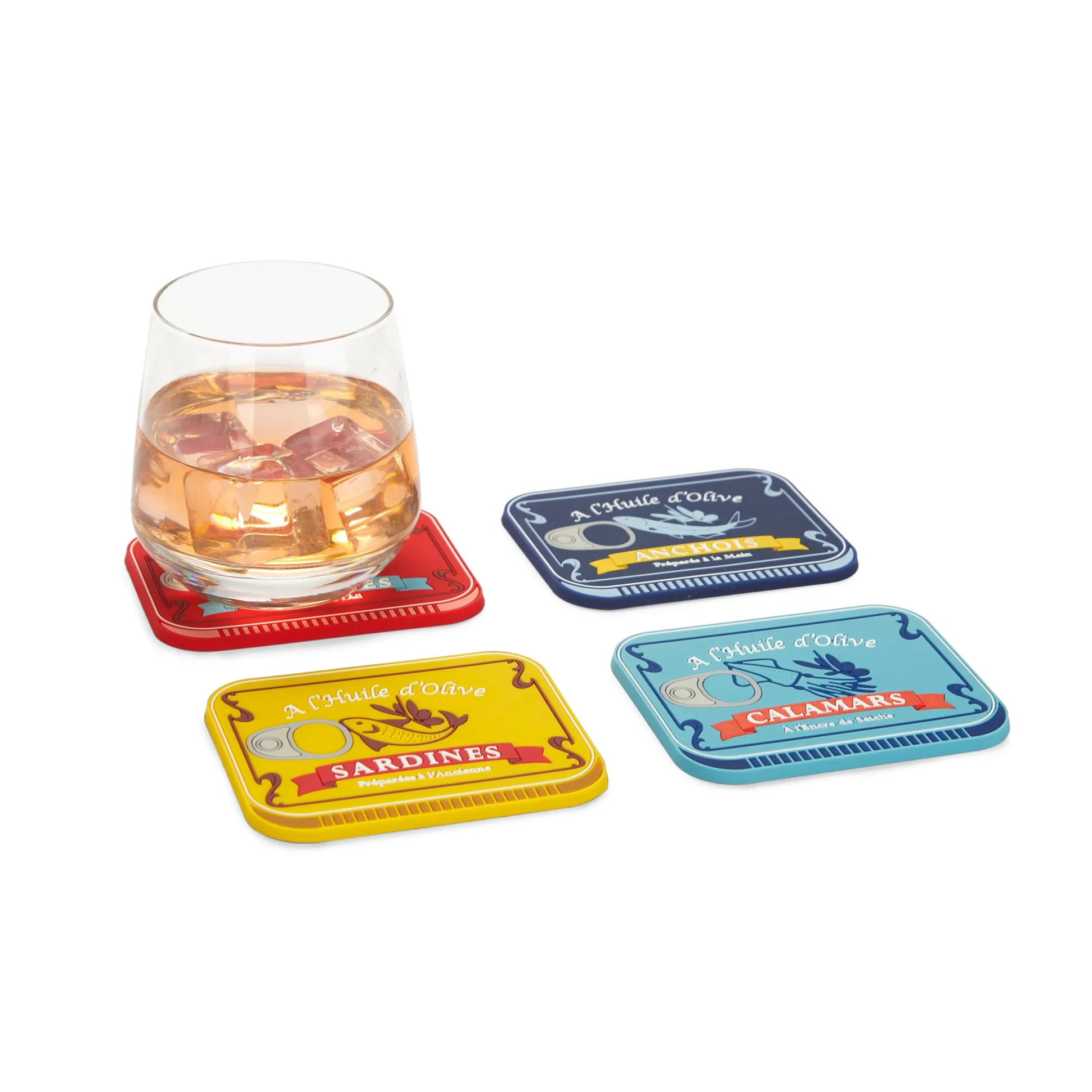 Conserverie Coasters - Set of 4