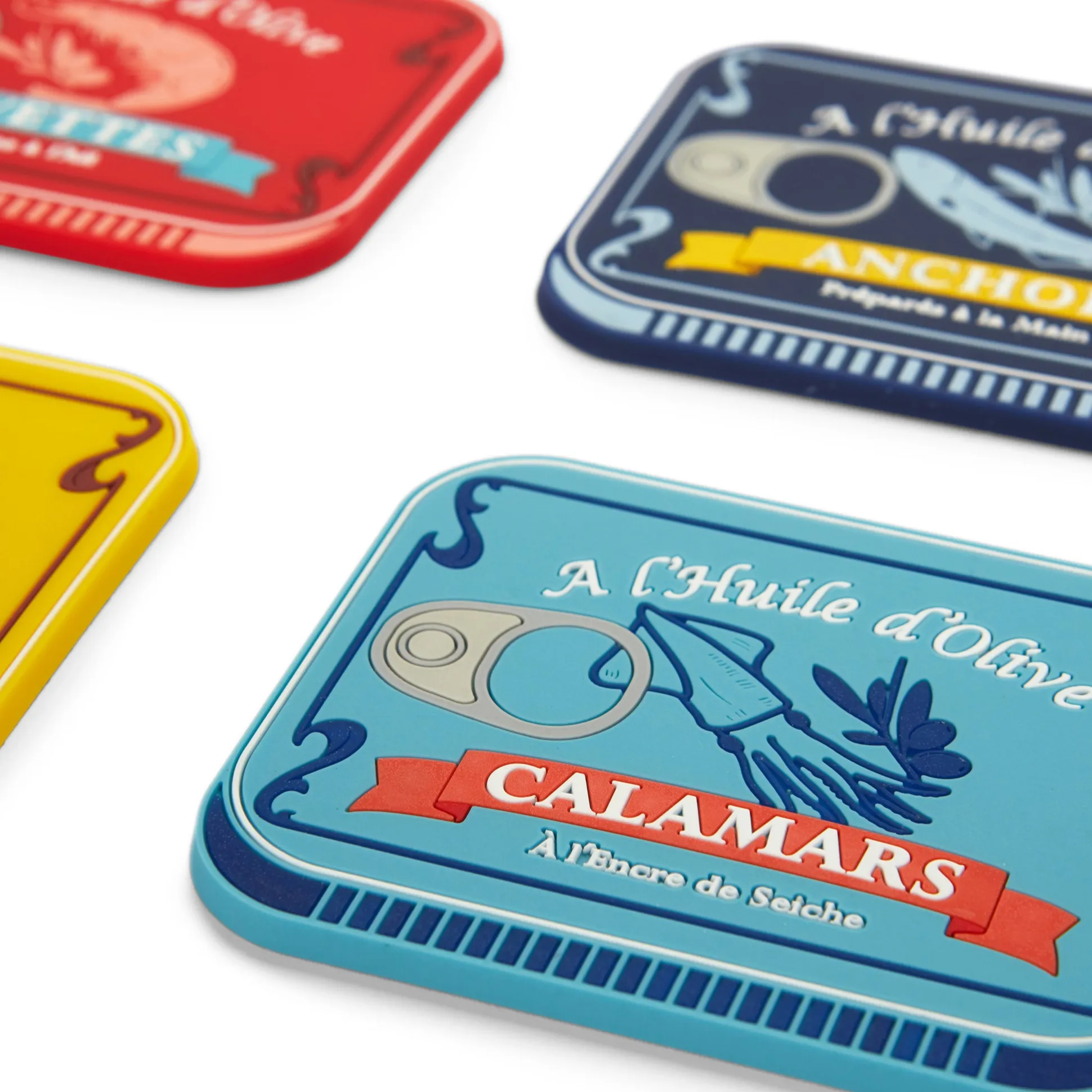 Conserverie Coasters - Set of 4