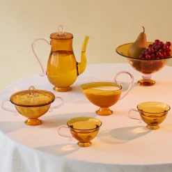 Continental Glass Tea Designs - Sugar Bowl