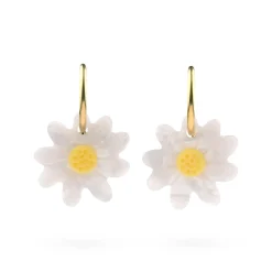 Coucou Suzette Flower Hoop Earrings